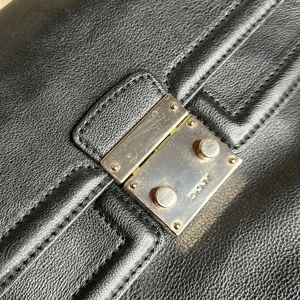 DKNY Leather Satchel - RESCUE